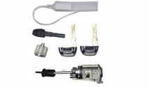 Kluczyki wkładki zamka KOMPLET Zestaw naprawczy Audi A6 C7 4G OE 4G0800375C