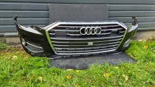 Zderzak przedni PRZÓD Audi A6 C8 4K 18-23 Basis Radar 6xPDC Spryski Komplet