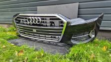 Zderzak przedni PRZÓD Audi A6 C8 4K 18-23 Basis Radar 6xPDC Spryski Komplet
