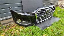 Zderzak przedni PRZÓD Audi A6 C8 4K 18-23 Basis Radar 6xPDC Spryski Komplet