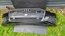 Zderzak przedni PRZÓD Audi A6 C8 4K 18-23 Basis Radar 6xPDC Spryski Komplet
