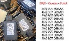 Audi A6 A7 A8 Q7 Q8 E-TRON - Sterownik rozpoznawania obiektów 4N0907669AM