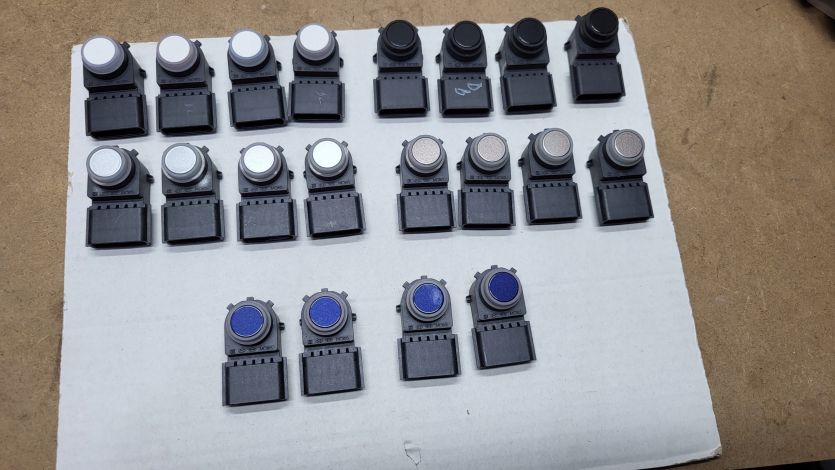 Czujnik parkowania PDC Kia Hyundai OE 99310-D9000 PAE U3S RWB Biały Czar Sr