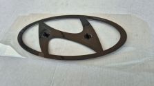 Znaczek Emblemat Logo PRZÓD Grill Hyundai Tucson IV LIFT 2024- CZARNY NOWY!