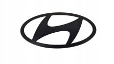 Znaczek Emblemat Logo PRZÓD Grill Hyundai Tucson IV LIFT 2024- CZARNY NOWY!