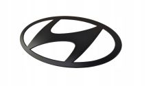 Znaczek Emblemat Logo PRZÓD Grill Hyundai Tucson IV LIFT 2024- CZARNY NOWY!
