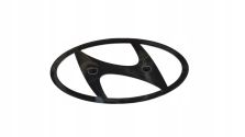 Znaczek Emblemat Logo PRZÓD Grill Hyundai Tucson IV LIFT 2024- CZARNY NOWY!