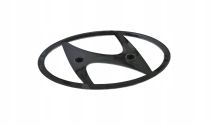 Znaczek Emblemat Logo PRZÓD Grill Hyundai Tucson IV LIFT 2024- CZARNY NOWY!