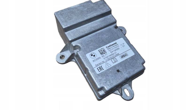 Sterownik Poduszek AIRBAG AIR BAG ACSM5 BMW G20 G21 G22 OE 5A19AB9 NOWY !!!