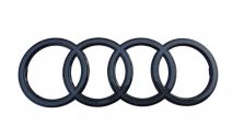 Emblemat Znaczek Logo AUDI Atrapy GRILLA Q7 2024- CZARNY OE 4M0853605 A/B