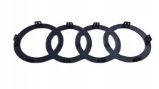 Emblemat Znaczek Logo AUDI Atrapy GRILLA Q7 2024- CZARNY OE 4M0853605 A/B