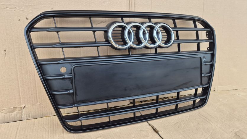 Atrapa chłodnicy GRILL Audi A5 8T0 LIFT 11-16 PDC OE 8T0853651H G BLACK NEW
