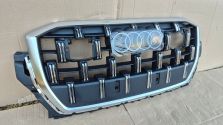 Atrapa chłodnicy GRILL Audi Q7 II 4M0 LIFT 23- S-LINE OE 4M0853651BE CHROM