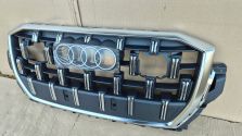 Atrapa chłodnicy GRILL Audi Q7 II 4M0 LIFT 23- S-LINE OE 4M0853651BE CHROM