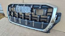 Atrapa chłodnicy GRILL Audi Q7 II 4M0 LIFT 23- S-LINE OE 4M0853651BE CHROM