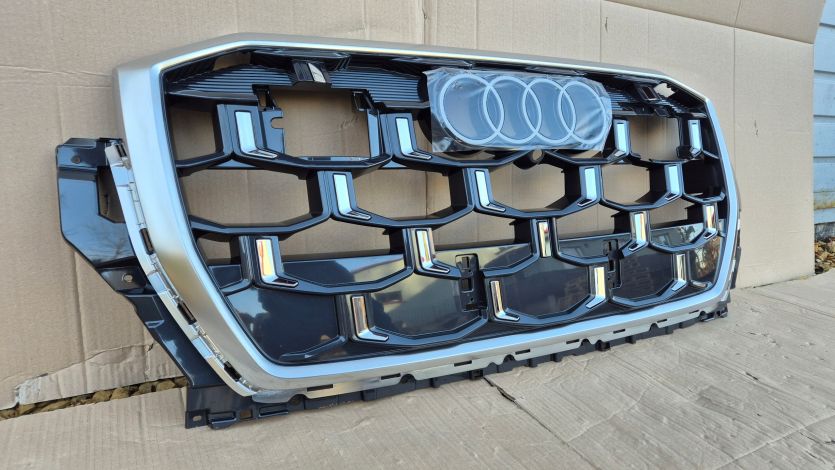Atrapa chłodnicy GRILL Audi SQ7 Q7 II 4M0 LIFT 23- OE 4M0853651BD CHROM NEW