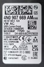 Radar Czujnik Asystent pasa ruchu martwego pol Audi A6 A7 A8 OE 4N0907669AM